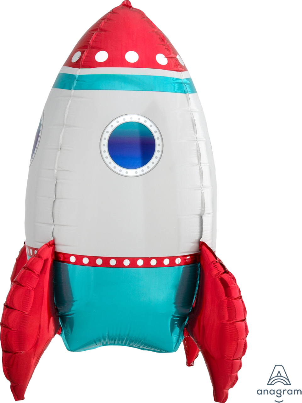 Picture of Air-Filled Decoration Rocket Ship  (1pc)