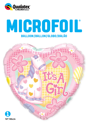 Picture of 18'' It's A Girl Soft Pony Balloon (1pc)