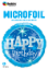 Picture of 18"  Birthday Blue Sparkle Foil Balloon (1pc)