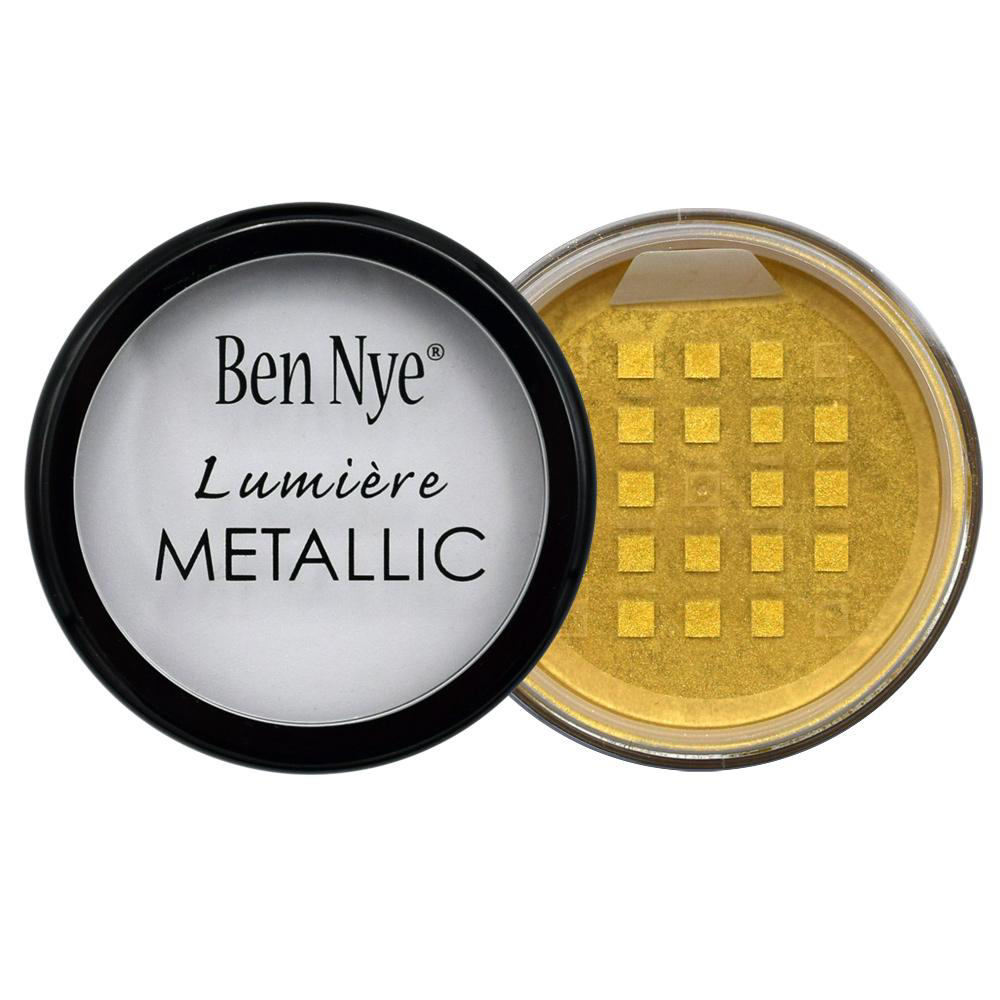 Picture of Ben Nye Lumiere Metallic Powder - Gold (MLP-1)