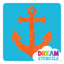 Picture of Anchor-1 Glitter Tattoo Stencil - HP-152 (5pc pack)