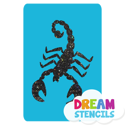 Picture of Scorpion - 2  Glitter Tattoo Stencil - HP-204 (5pc pack)