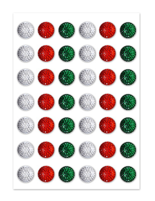 Picture of Holiday Trendz Gem Embellishments : 12mm  Gems x 42 (SX132)