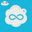 Picture of Infinity Symbol - Dream Stencil - 10