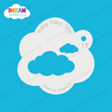 Picture of Clouds - Dream Stencil - 13