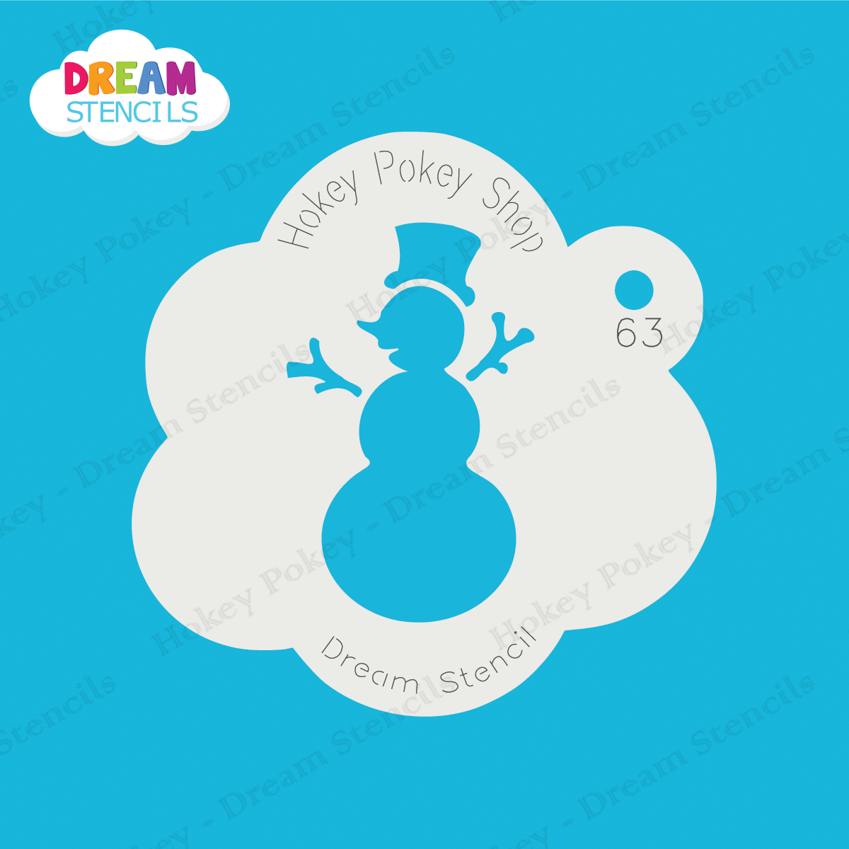 Picture of Snowman - Dream Stencil - 63