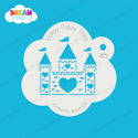 Picture of Heart Castle - Dream Stencil - 85