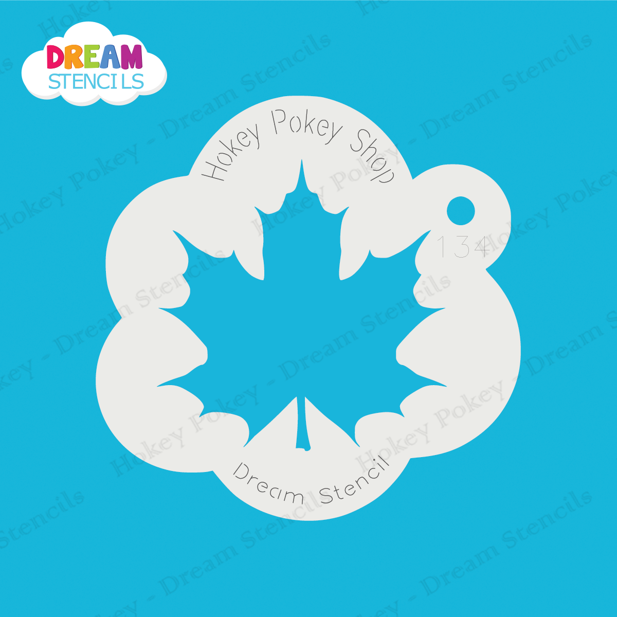 Picture of Fancy Maple Leaf - Dream Stencil - 134