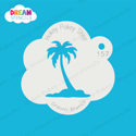 Picture of Single Palm Tree - Dream Stencil - 157