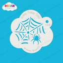 Picture of Crawling Spider With Web - Dream Stencil - 193