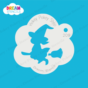 Picture of Little Witch - Dream Stencil - 209