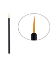 Picture of Small  Eyeliner Brush (golden bristles)  - 1pc