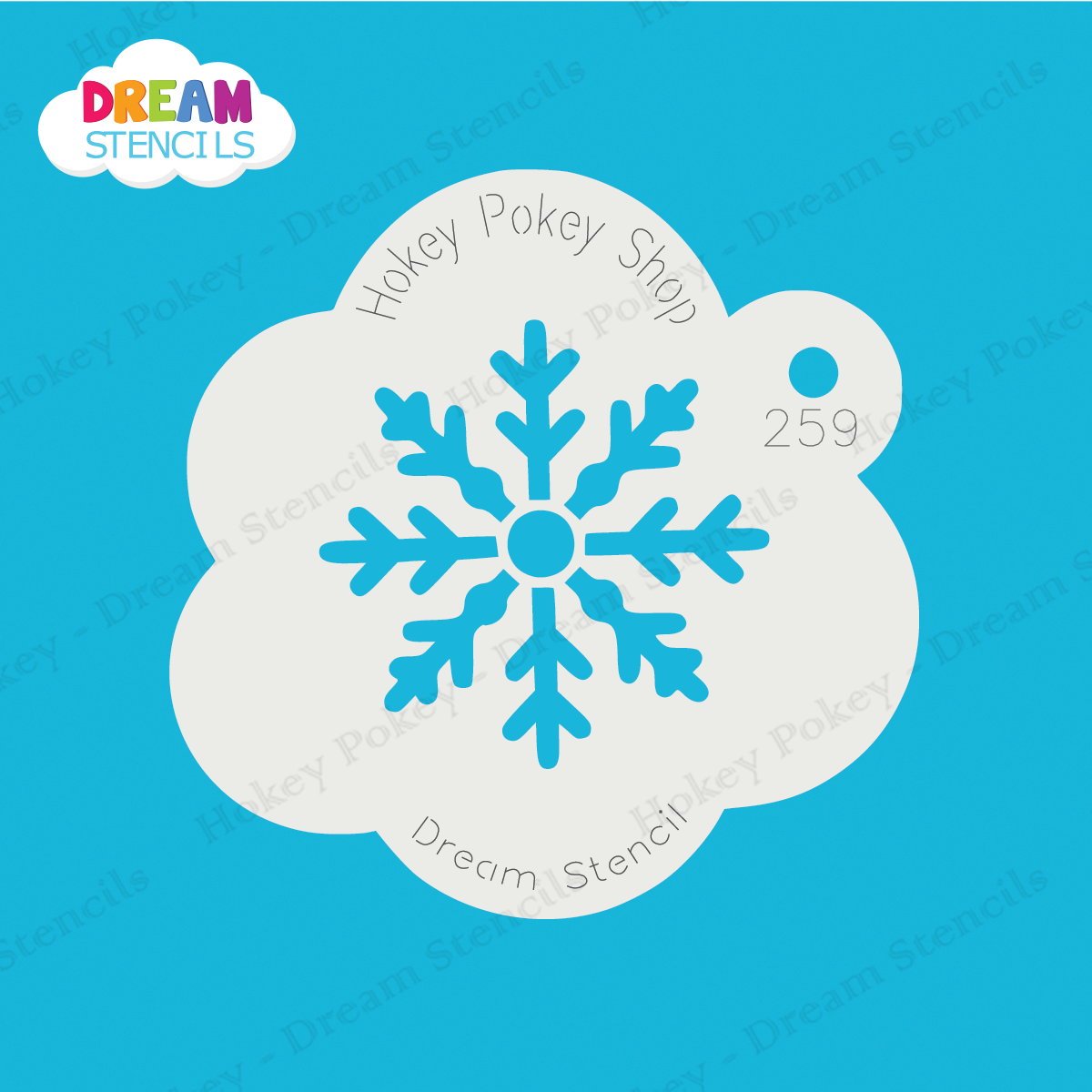 Picture of Snowflake - Dream Stencil - 259