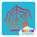 Picture of Crawling Spider With Web Glitter Tattoo Stencil - HP-276 (5pc pack)