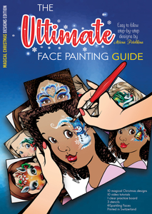 Picture of Sparkling Faces - The Ultimate Face Painting Guide - Magical Christmas Designs by Milena Potekhina