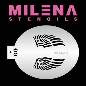 Picture of Milena Stencils - Wings - Stencil O9