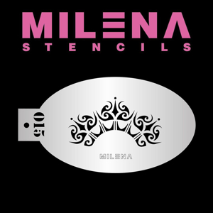 Picture of Milena Stencils - Paradise Crown - Stencil O15
