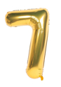 Picture of 40'' Foil Balloon Shape Number 7 - Gold (1pc)