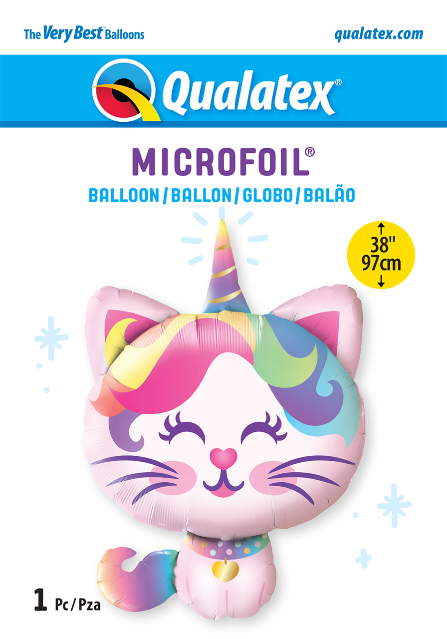 Picture of 38" Mythical Caticorn Foil Balloon (1pc)