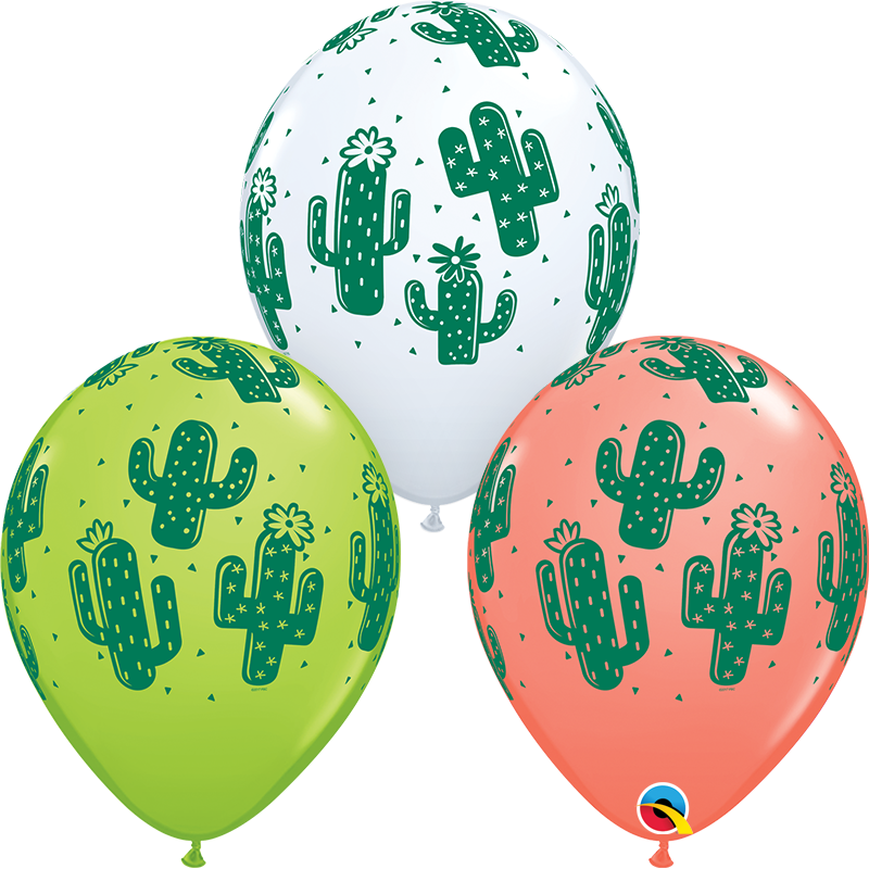 Picture of Qualatex 11'' Cactuses Latex balloons  50/bag