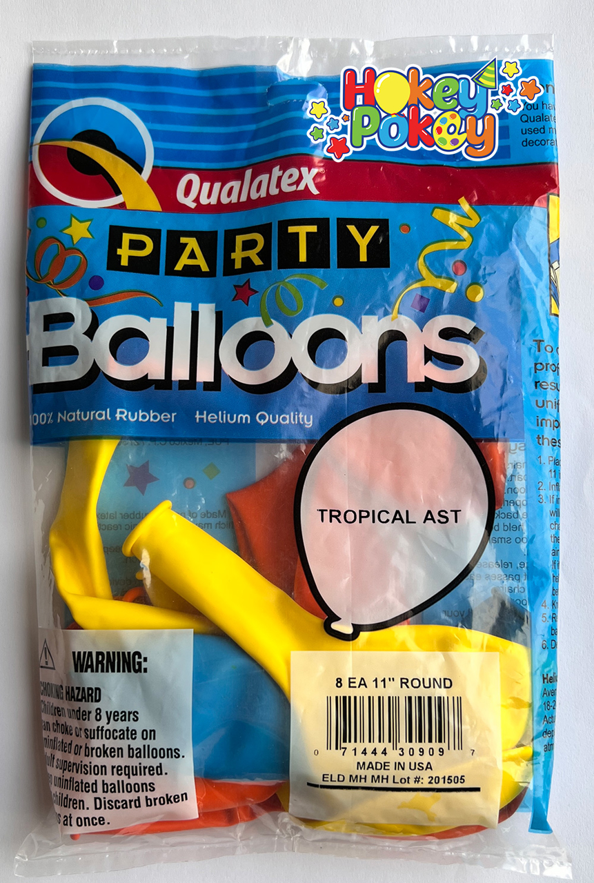 Ballons 1 an - lot de 8