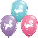 Picture of Qualatex 11'' Whimsical Unicorn - Assorted  Latex balloons  50/bag