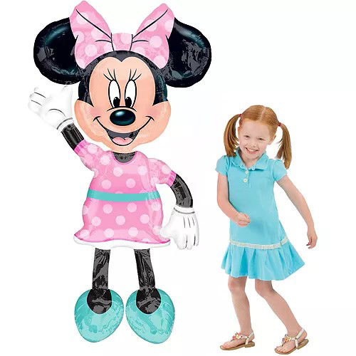 Picture of 54" Minnie Mouse  AirWalker Balloon (38"X 54'')