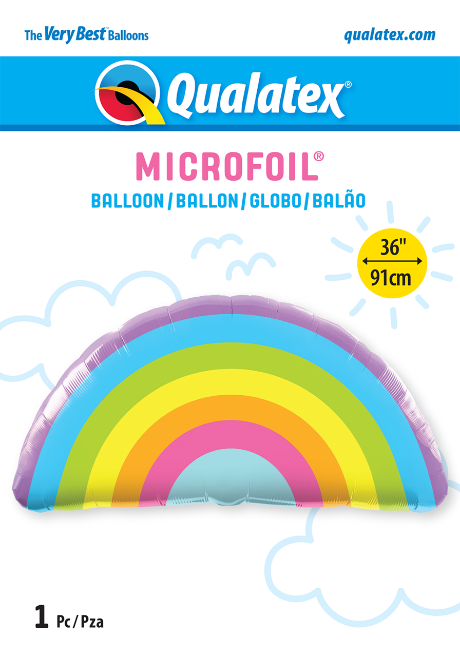 Picture of 36" Radiant Rainbow Foil Balloon (1pc)