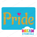 Picture of Pride - Glitter Tattoo Stencil - HP-370 (5pc pack)