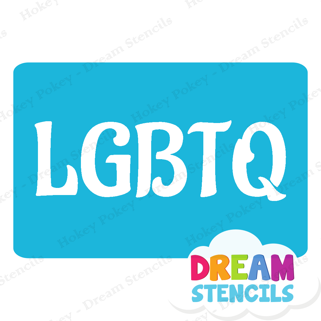 Picture of LGBTQ - Glitter Tattoo Stencil - HP-373 (5pc pack)