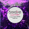 Picture of ABA Loose Chunky Glitter - Grape Soda (1oz Bag /28g)