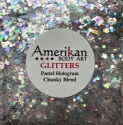 Picture of ABA Loose Chunky Glitter - Pastel Hologram (1oz Bag /28g)