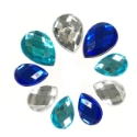 Picture of Teardrop Gems - Frozen Set - 10mm X 13mm -13mm X 18mm  (9 pc.) (AG-T2)