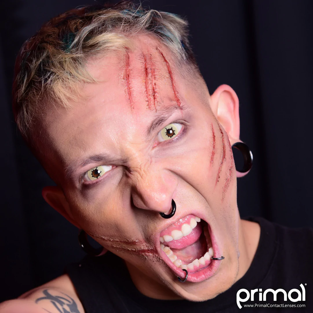 Picture of Primal Contagion I ( Grey & Black Colored Contact lenses ) 924