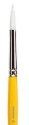 Picture of KingArt 7950 Round White Nylon Brush - #8