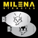 Picture of Milena Stencils - Perky Fox - Stencil Set D26