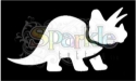 Picture of Triceratops - Sparkle Stencil (1pc)