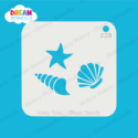 Picture of Seashells - Dream Stencil - 228