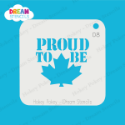 Picture of Proud To Be Canadian - Dream Stencil - 08