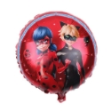 Picture of 18" Miraculous Ladybug & Cat Noir Foil Balloon (1pc) 