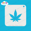 Picture of Marijuana Leaf - Dream Stencil - 24