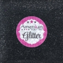 Picture of ABA Chunky Dry Glitter Blend - Jet Black - 1oz Bag (Loose Glitter) 