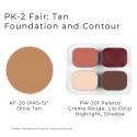 Picture of Ben Nye Personal Creme Kit Fair - Tan PK2