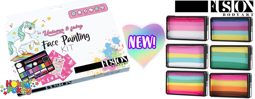 Fusion Lodie Up - Unicorn & Fairy Face Painting Kit
